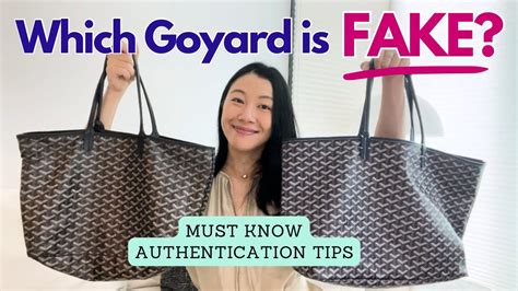 goyard authentication|how to identify a goyard.